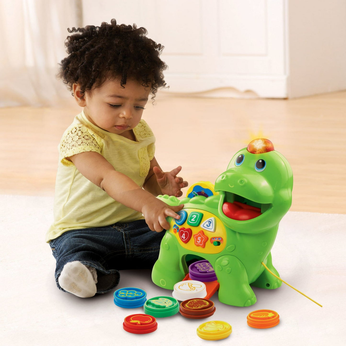 VTech Chomp & Count Dino with Accessories, Baby and Toddler Toys