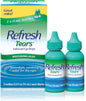 Refresh Tears Lubricant Eye Drops Artificial Tears, 2x0.5 fl oz (30 mL), 2 Count
