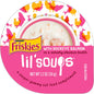 Purina Friskies Natural, Grain Free Wet Cat Food Lickable Cat Treats, Lil' Soups With Sockeye Salmon in Chicken Broth - (Pack of 8) 1.2 oz. Cups