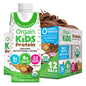 Orgain Organic Kids Nutritional Protein Shake, Chocolate - Kids Snacks with 8g Dairy Protein, 22 Vitamins & Minerals, Fruits & Vegetables, Gluten Free, Soy Free, Non-GMO, 8.25 Fl Oz (Pack of 12)