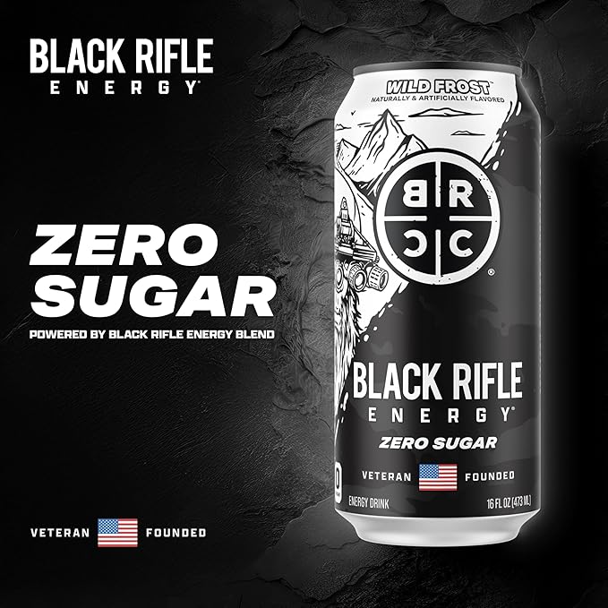 Black Rifle Coffee Company Wild Frost, 16 oz, 12 ct