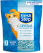 Fresh Step Crystals, Premium Cat Litter, Scented, 16 lbs total, (2 Pack of 8lb Bags) (Package May Vary)