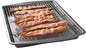 GoodCook 15" x 10.5" Premium Nonstick Carbon Steel Crispy Bacon Multipurpose Baking Pan Set, Dark Gray