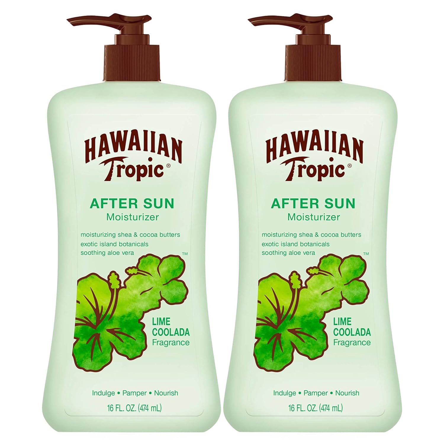 Hawaiian Tropic Lime Coolada After Sun Lotion, 16oz | After Sun Care, Daily Moisturizing Lotion, After Sun Aloe, Cocoa Butter Lotion, Shea Butter Lotion,...