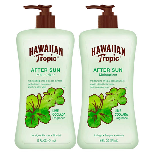 Hawaiian Tropic Lime Coolada After Sun Lotion, 16oz | After Sun Care, Daily Moisturizing Lotion, After Sun Aloe, Cocoa Butter Lotion, Shea Butter Lotion,...