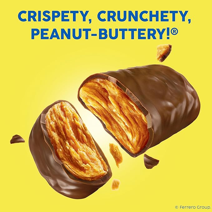 Butterfinger Full Size Candy Bar, 36 Count, Crispety Crunchety Peanut-Buttery On-The-Go Sweet Treat, 1.9 oz Each