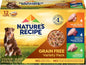 Nature's Recipe Grain Free Wet Dog Food, Chicken/Venison/Duck Variety Pack, 2.75 Ounce Cup (Pack of 24)