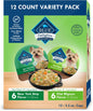 Blue Buffalo Delights Natural Adult Small Breed Wet Dog Food, Variety Pack, Made with Natural Ingredients, Filet Mignon & New York Strip Recipe in...
