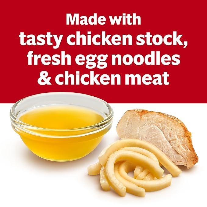 CampbellÕs Condensed 25% Less Sodium Chicken Noodle Soup, 10.75 oz Can (24 Pack)