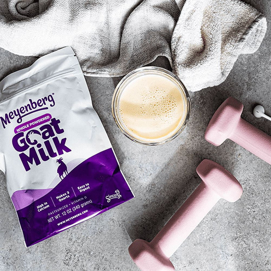 Meyenberg Whole Powdered Goat Milk, Plain, 12 oz (340g)