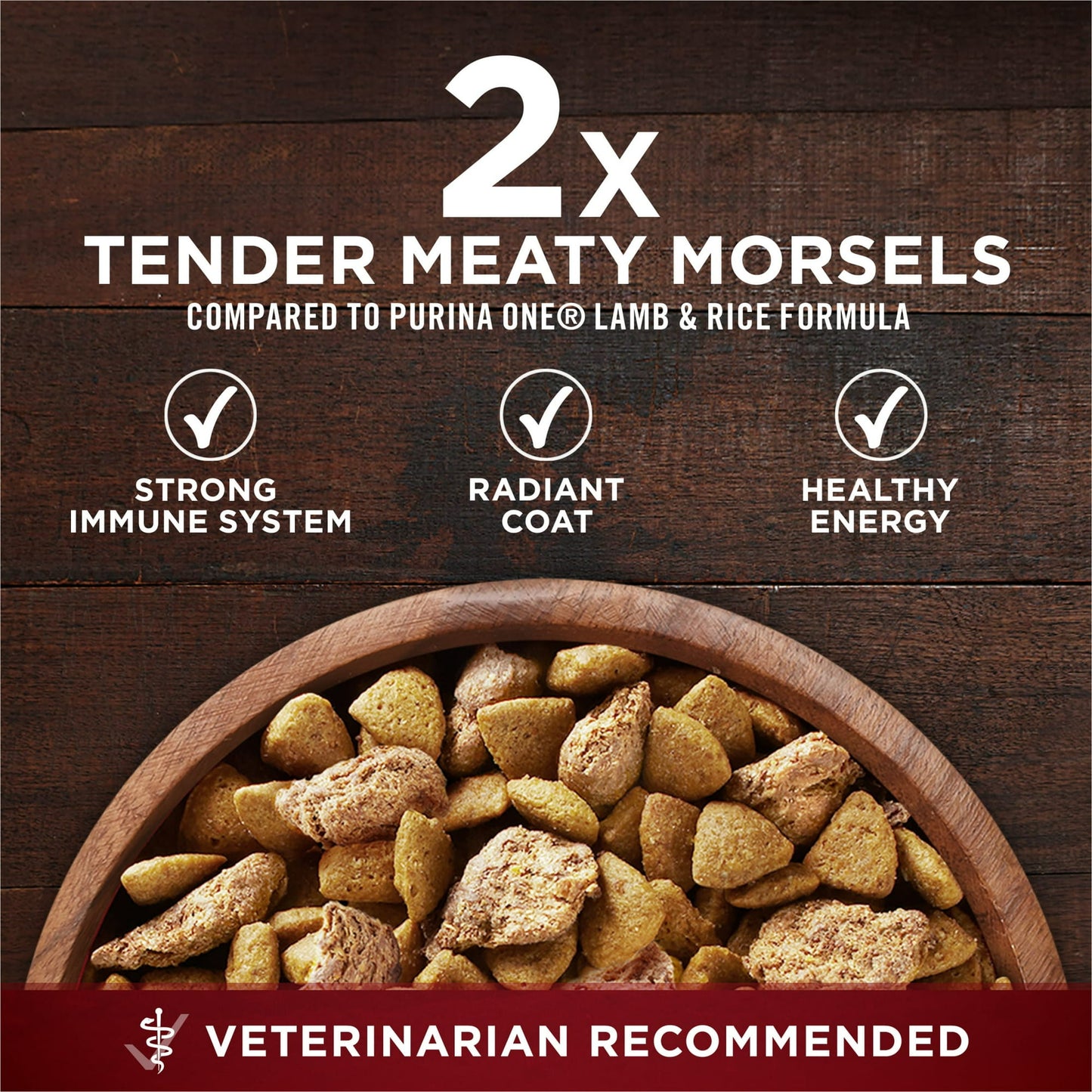 Purina One True Instinct Dry Dog Food for Adult Dogs, High Protein Real Turkey & Venison, 7.4 lb Bag