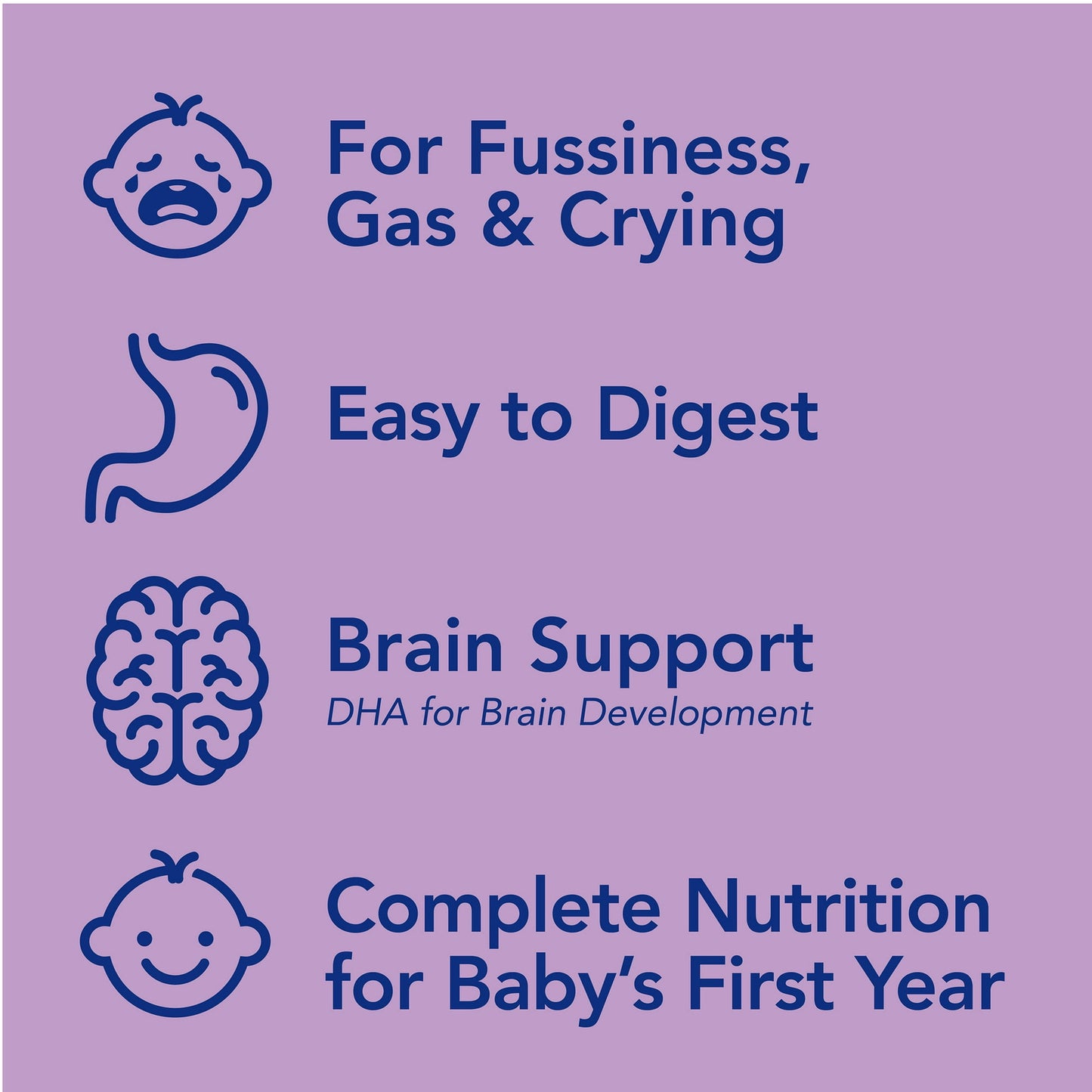 Parent's Choice Gentle Infant Formula Powder with Iron; for Fussiness, Gas and Crying, 32.8 oz Canister