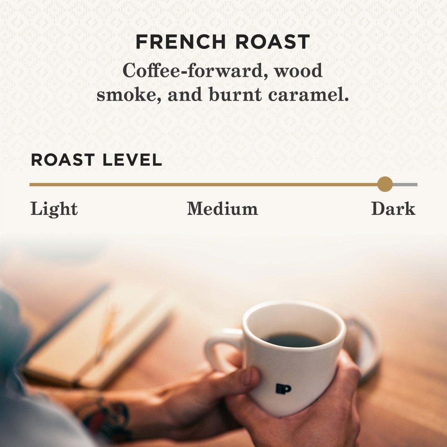 Peet's Coffee French Roast Premium Dark Roast Single Serve Coffee Pods, 48 Count