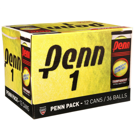 Penn Championship Extra Duty Tennis Balls (12 Cans, 36 Balls)