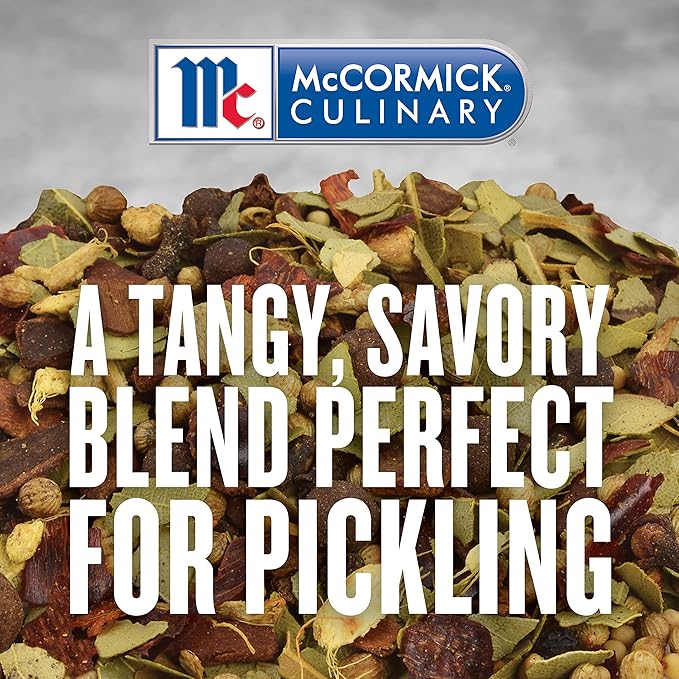 McCormick Culinary Pickling Spice, 3.75 lb - One 3.75 Pound Container of Bulk Pickling Spice, Best for Seasoning Pickles, Corned Beef, Pot Roasts and adds Flavor when Preserving and Canning Foods