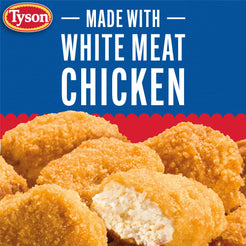 Tyson White Meat Chicken Nuggets, Family Pack, 64 oz (Frozen, Fully Cooked)