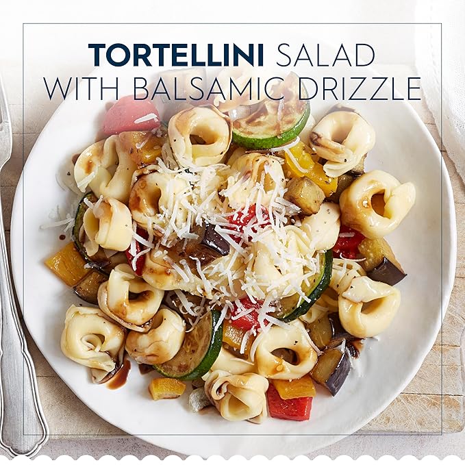 BARILLA Three Cheese Tortellini Pasta, 12 oz. Bag (Pack of 8) - 6 Servings Per Bag - Pantry Friendly Dried Tortellini - Made with Non-GMO Ingredients