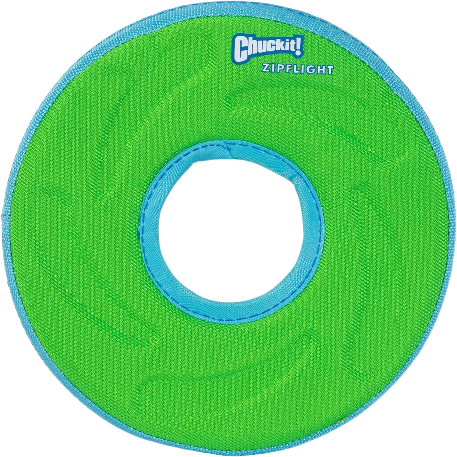 Chuckit Zipflight Flying Disc Dog Toy, Medium (8.5"), Orange and Blue