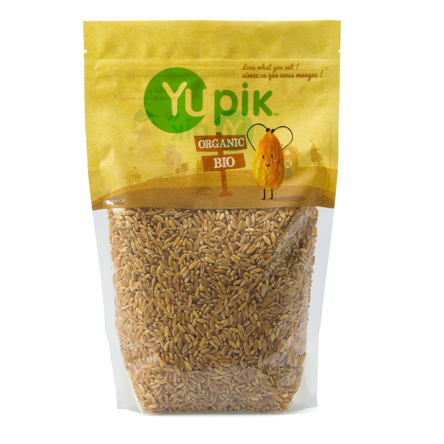 Yupik Organic Kamut Grains, 2.2 lb, Non-GMO, Vegan