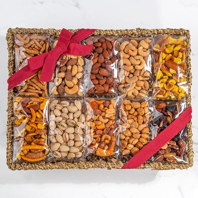 A Gift Inside Best Savory Snacks Gift Basket
