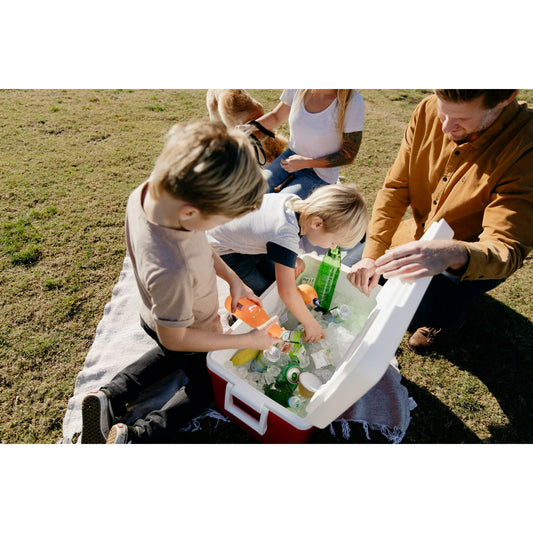 Igloo 48 QT Laguna Ice Chest Cooler, Red