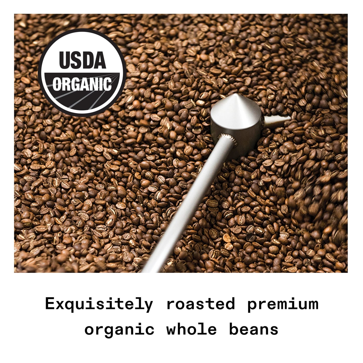 Blue Bottle Coffee, Bright, Organic Gourmet, Light Roast, Whole Bean, 12 oz