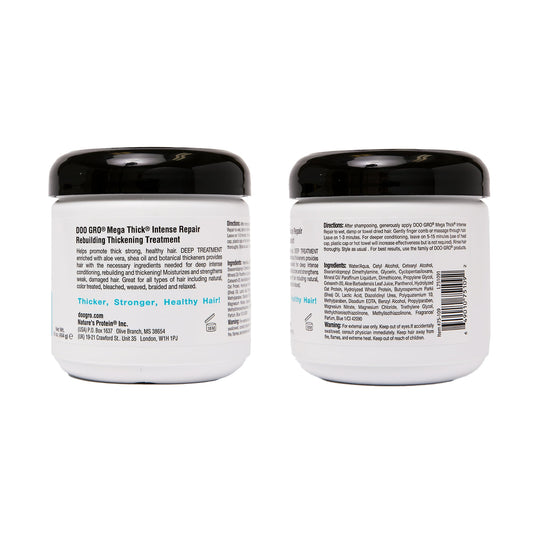 Doo Gro Mega Thick Rebuilding Intense Repair Thickening Treatment, 16 oz., Damaged Hair