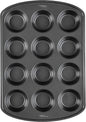 Wilton Perfect Results Premium Non-Stick Cupcake Pan, 12-Cup Muffin Tin, Steel Baking Supplies
