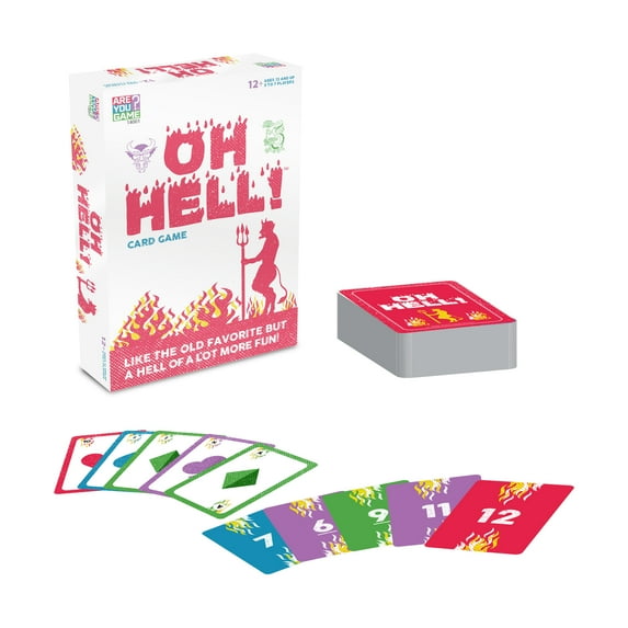 AreYouGame.Com Oh Hell Card Game