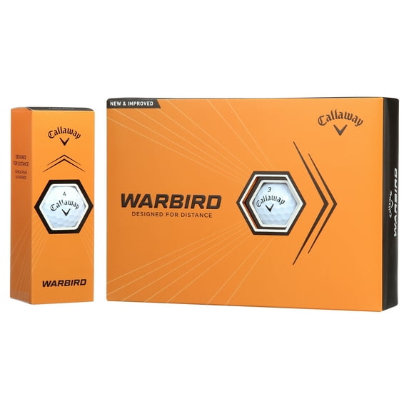 Callaway Golf 2023 Warbird Golf Ball-White 12pk 
