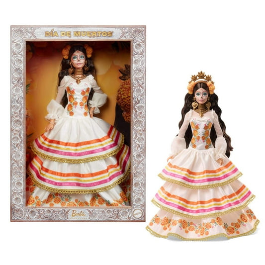 Barbie Signature D’a De Muertos 2025 Collectible Doll in Ruffled Cream Gown