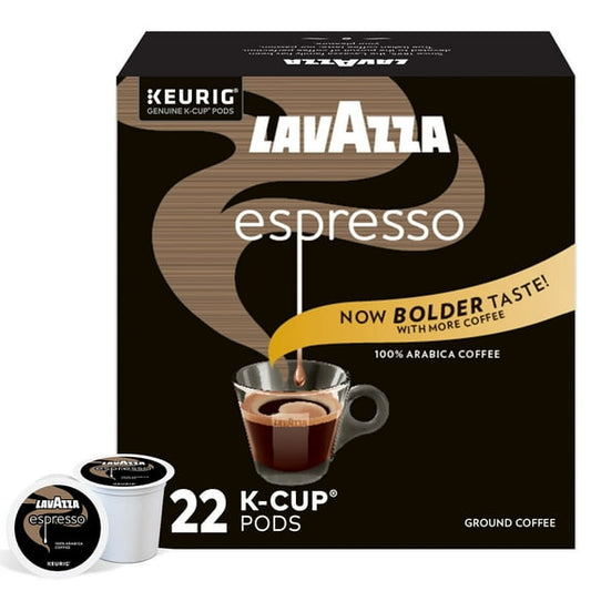 Lavazza Espresso Keurig K-Cup¨ Pods, Medium Roast, 100% Arabica (22 Pods)