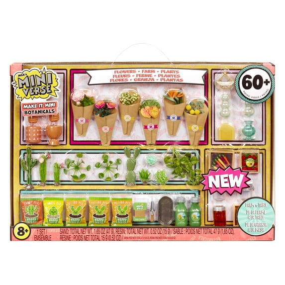 MGA's Miniverse Make It Mini Botanicals Mini Collectibles, Ages 8+