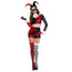 Music Legs Women's Gorgeous Harlequin Jester Costume