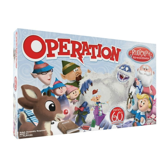 Operation¨ Rudolph The Red Nosed Reindeer 60th Anniversary Board Game, by USAopoly