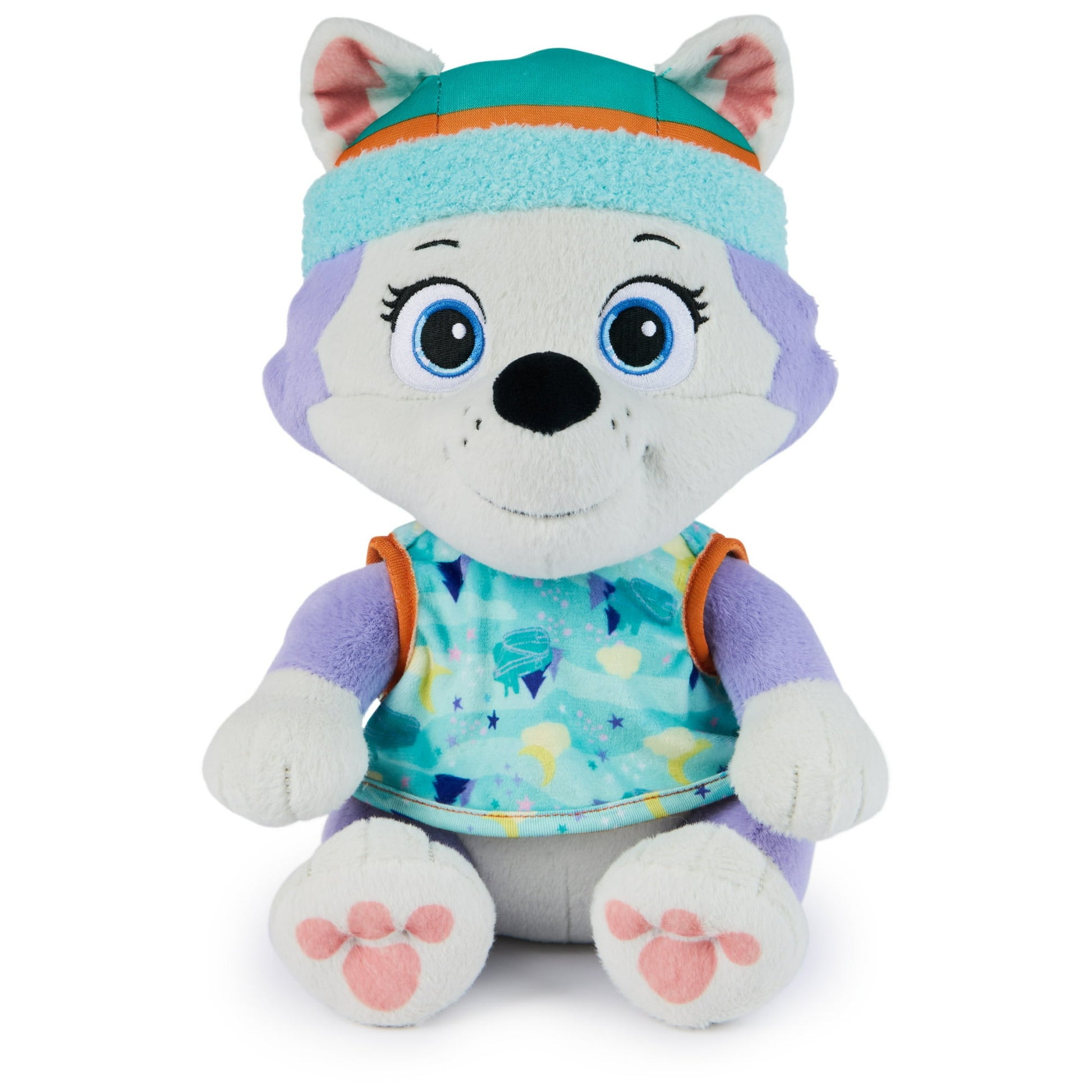 PAW Patrol, Bedtime Plush Everest with Reversible Outfit