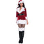 Underwraps Women's Secret Santa Costume - Size Large