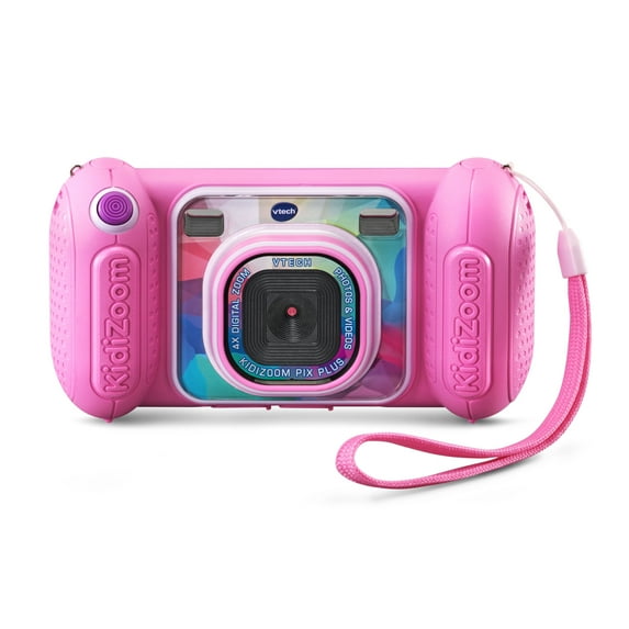 VTech KidiZoom Camera Pix Plus - Pink with Accessories, Baby and Toddler Toys