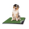 PETMAKER 20x25 Reusable 4-Layer Artificial Grass Puppy Pee Pad with Tray