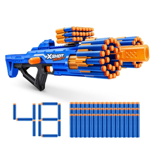 XSHOT Insanity Berzerko (48 Darts) Dart Blaster by ZURU, Outdoor Toys for Ages 8+