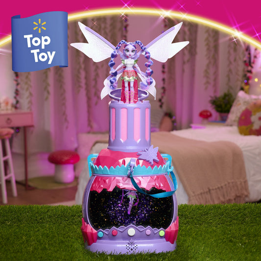 HOLOBRITE Pixie Lantern, Virtual Dancing and Interactive Games, 5" Pixie Doll, 200+ Ways to Play, Ages 6 up