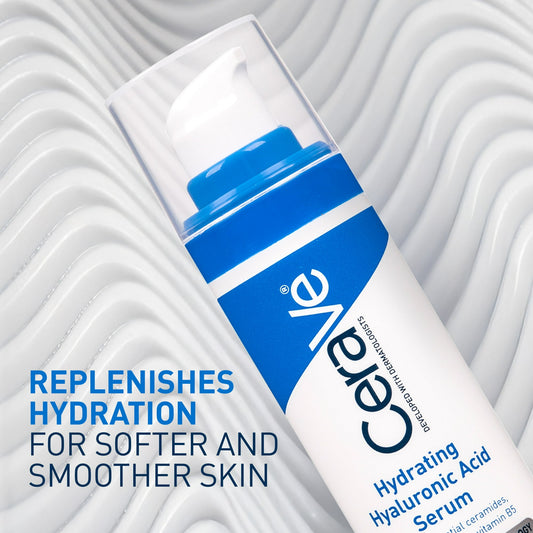 CeraVe Hyaluronic Acid Serum for Smoother Softer Skin, Hydrating Skincare Normal to Dry Skin1 fl oz