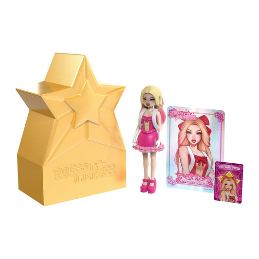 Dress to Impress Small Fashion Doll (Blind Box Collectibles) Ð Outfit Changing Playset for Girls Ages 4+, Includes Accessories & Removable Clothes - Wave 1