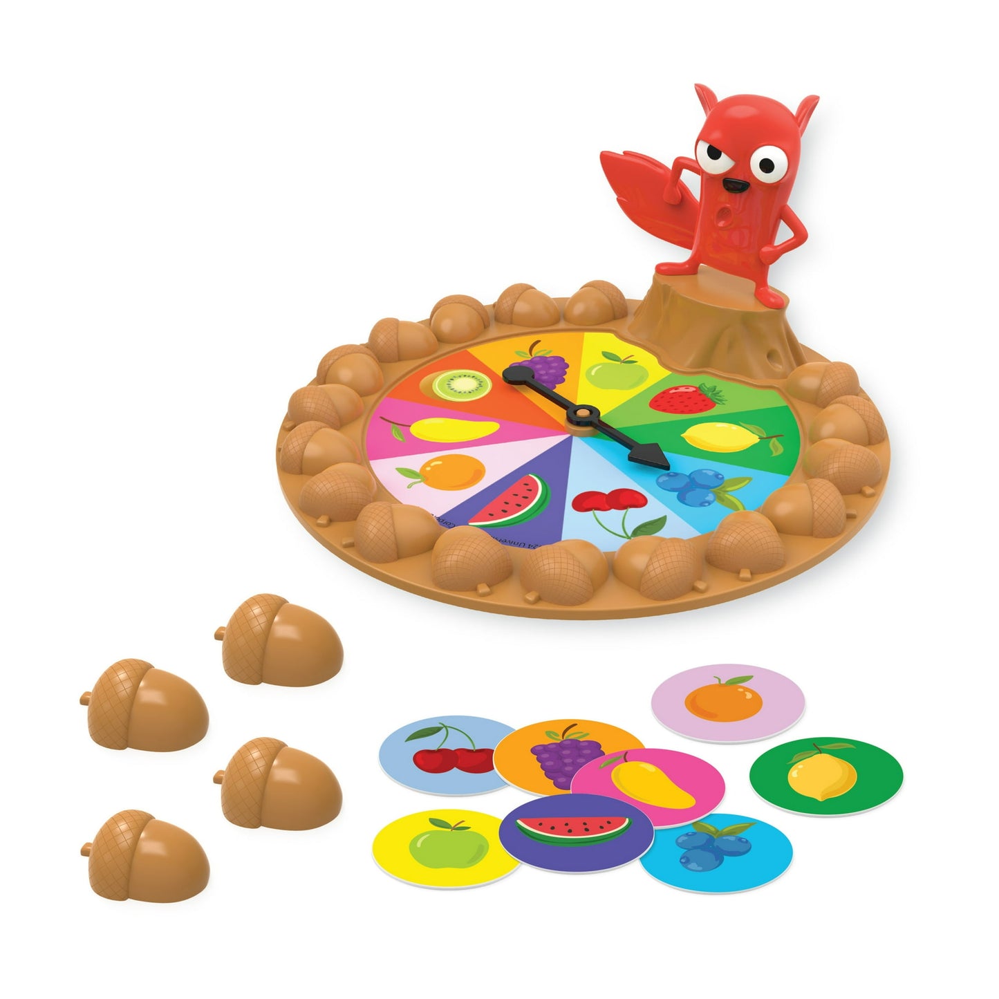 University Games, Who Took My Nuts? Family Bluffing Game, Ages 6+, Trade Fruit, Outsmart Friends & Collect Acorns, Fast, Fun Game for Family Nights & Gatherings