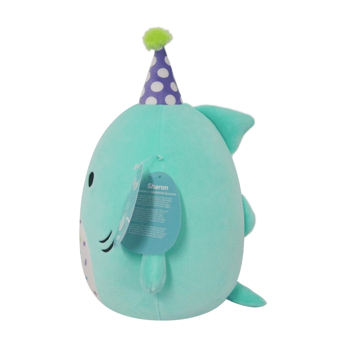 Squishmallows 10Ó Sharon the Shark Plush Ð Soft Stuffed Animal, Birthday Gift
