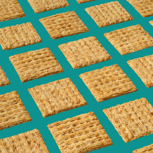 (4 pack) Triscuit Reduced Fat Whole Grain Wheat Crackers, Vegan Snack Crackers, Family Size, 11.5 oz