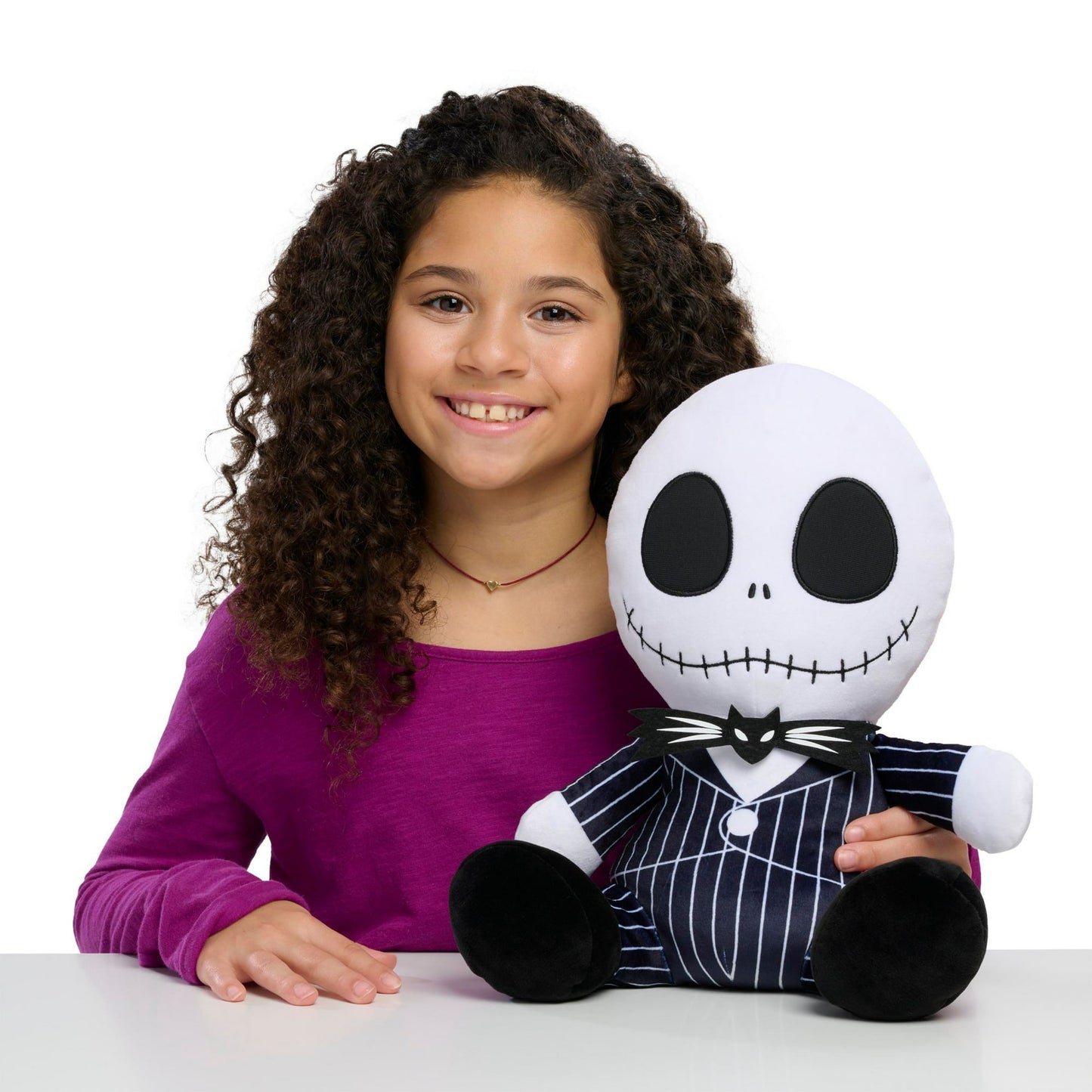 Disney Tim BurtonÕs The Nightmare Before Christmas Jack Skellington 2 lb Weighted Plush, Ages 3+