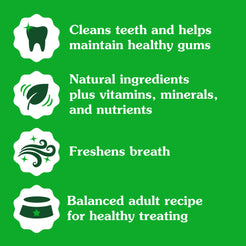 Greenies Gingerbread Flavor Regular Size Dental Care Chew Treats For Dogs, 12 Oz (12 Pack)