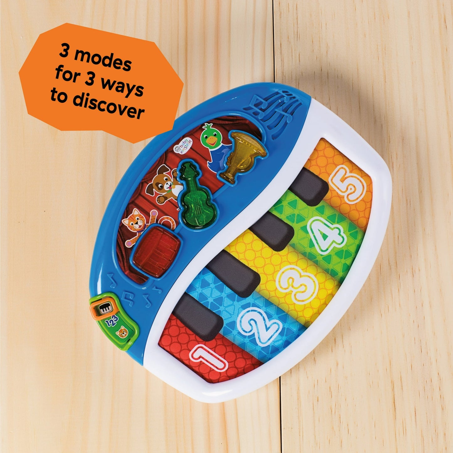 Baby Einstein Discover & Play Piano Musical Toy, Ages 3 months +
