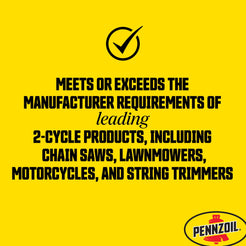 Pennzoil Outdoor Premium Outboard & Multi-Purpose 2-Cycle Engine Oil, 1 Gallon